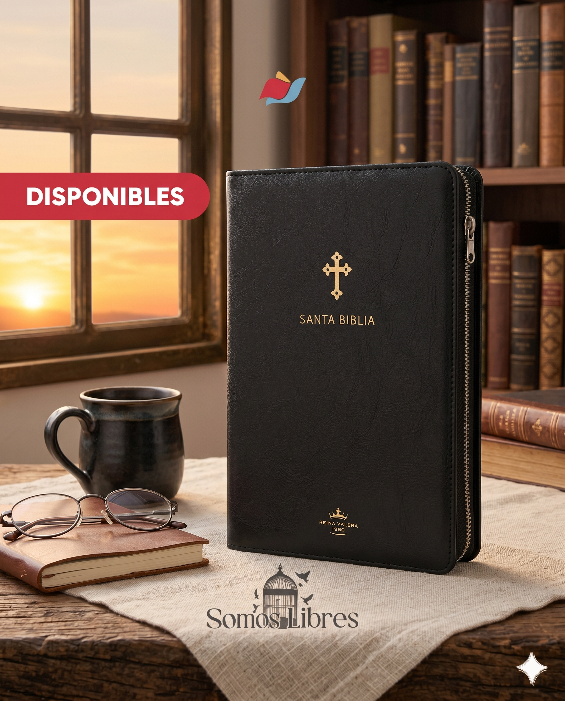 Biblia RVR60 Ultrafina Negra Canto Dorado