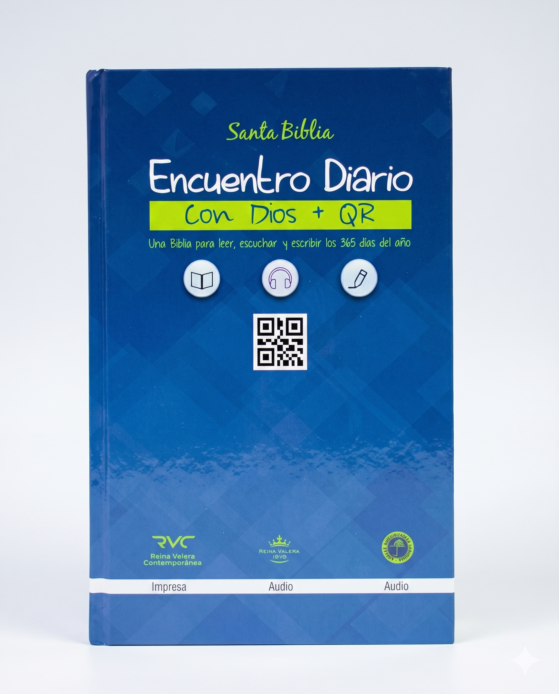 RVC063 Encuentro Diario Tapa Dura Azul