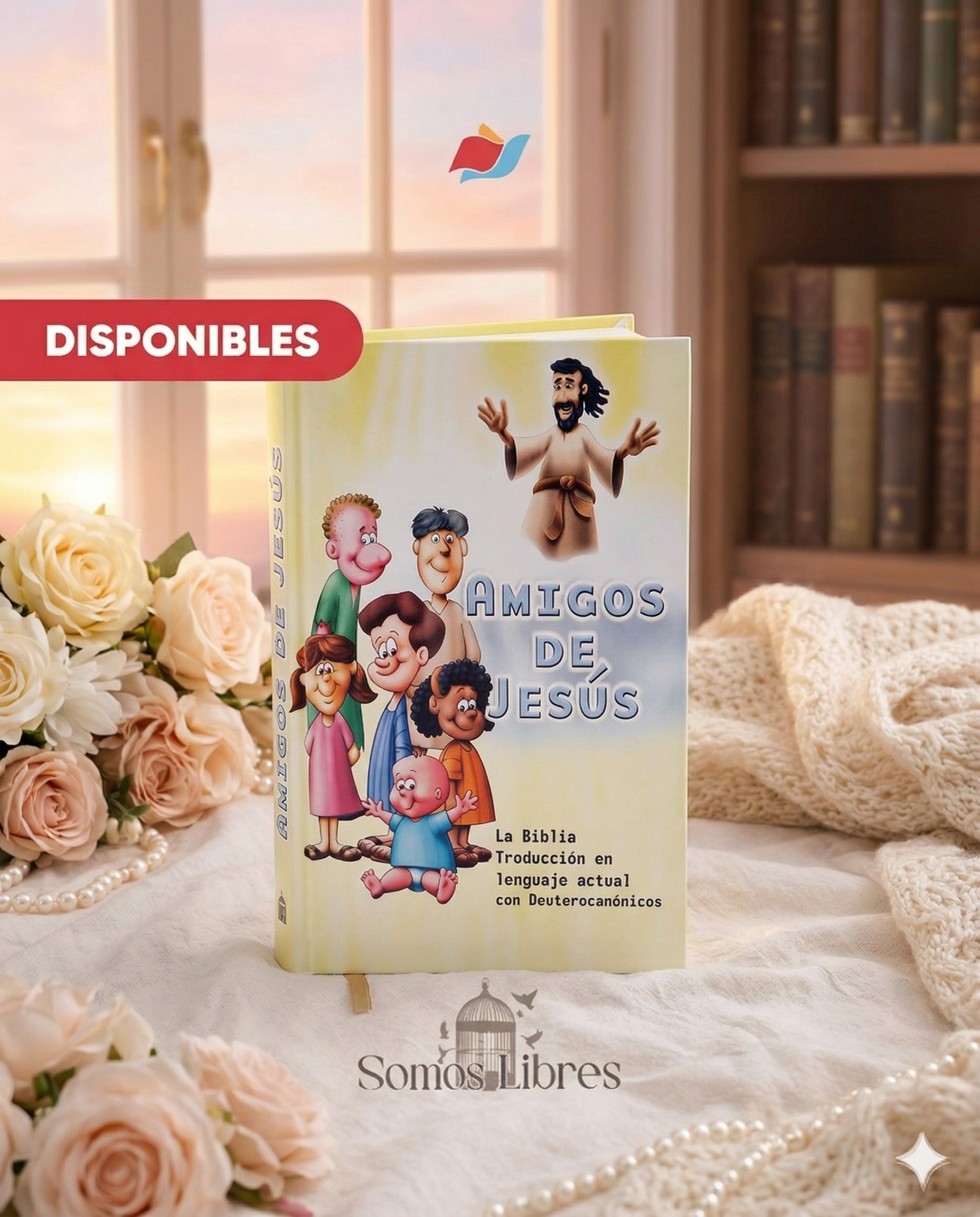 Biblia TLA Amigos de Jesús Tapa Dura